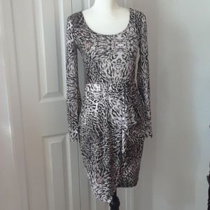 Bar III long sleeve dress